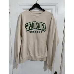 Skidmore College Thoroughbreds Crewneck Sweatshirt Size L